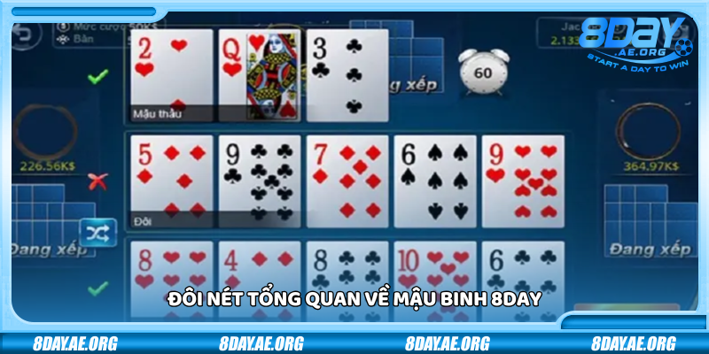 Mậu binh 8Day – Game trí tuệ thưởng siêu khủng