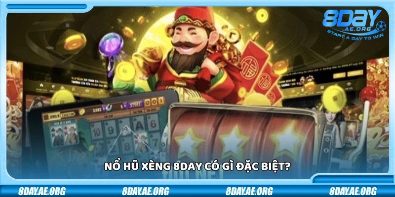 Nổ hũ xèng 8Day – Xoay là trúng rút tiền cực nhanh